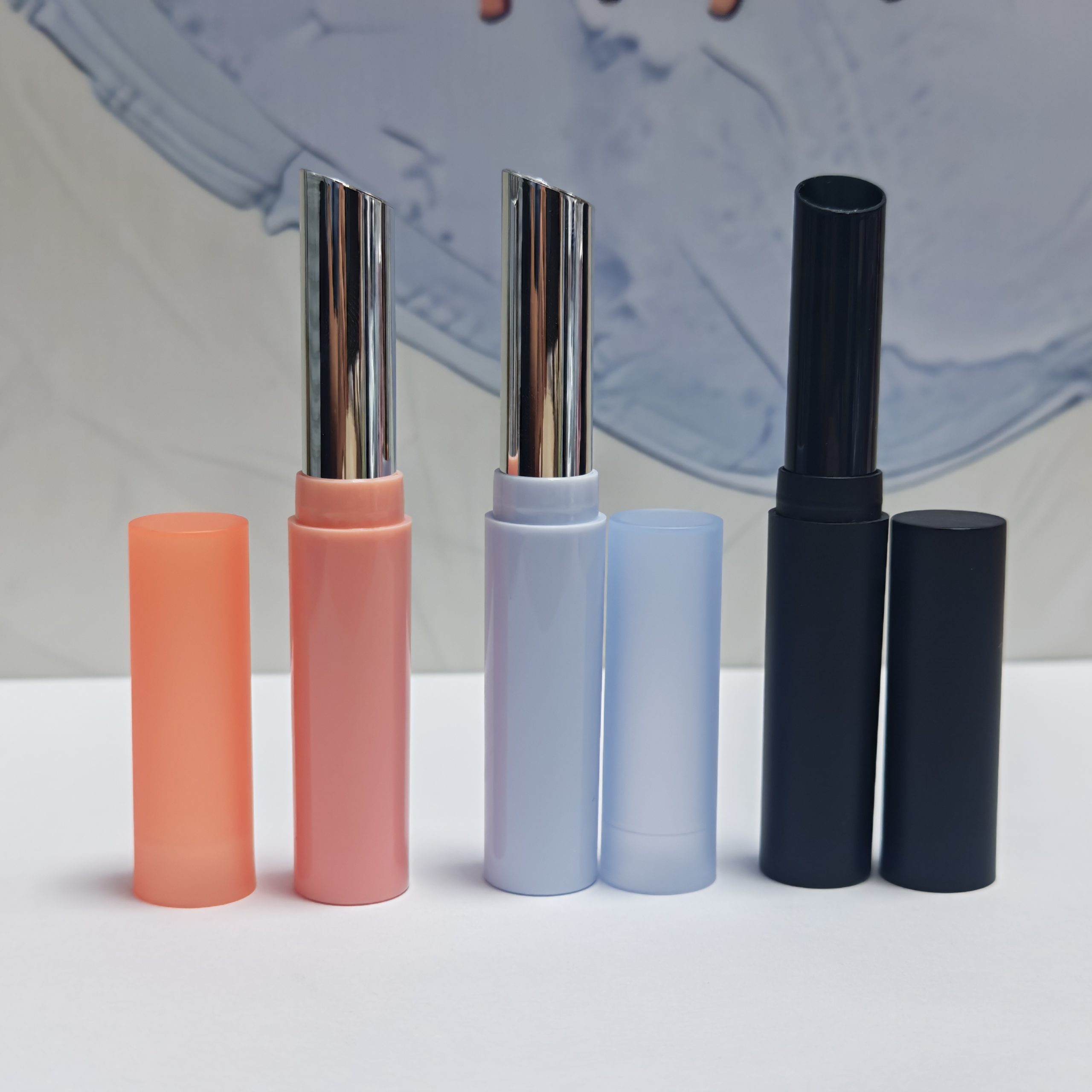 001-Mini slender tube-Plastic Lipstick tube - 图片 4