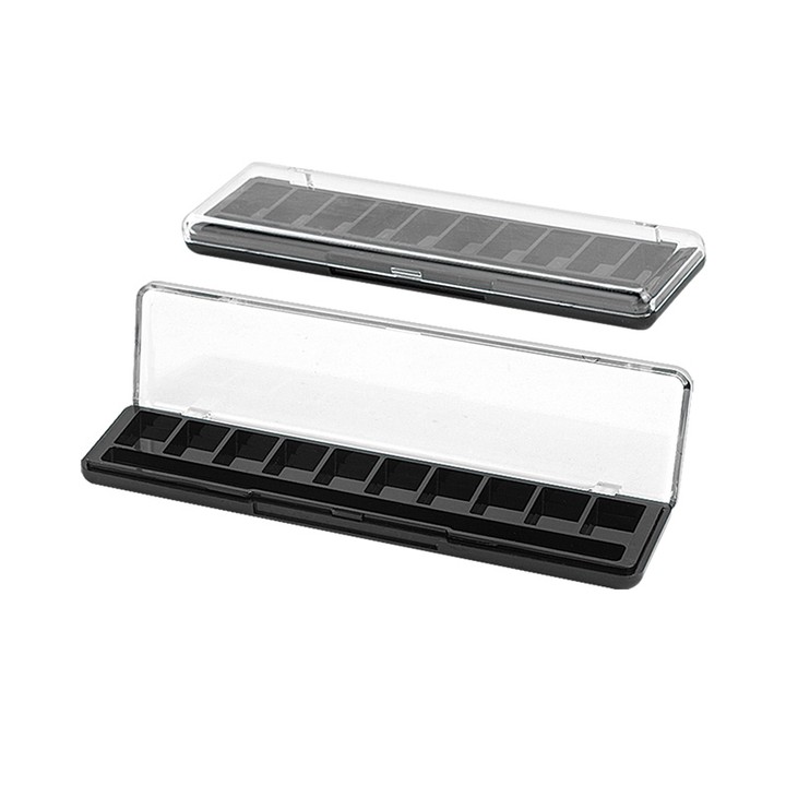 1718#- Powder Loose Powder Case -Blush - 10-12 colors (holes)-eye shadow - highlights - 图片 2