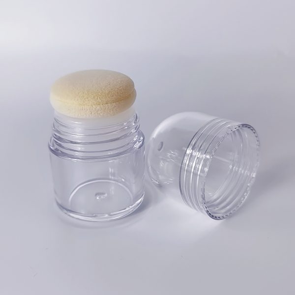 035#- Powder puff -powder disperser jar - 图片 12