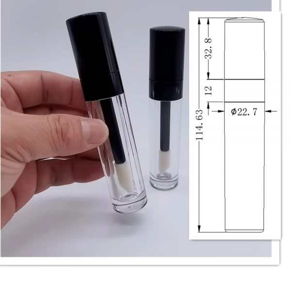 139# 6ML-7ML-Plastic concealer bottle container-Plastic lip gloss tube - 图片 5