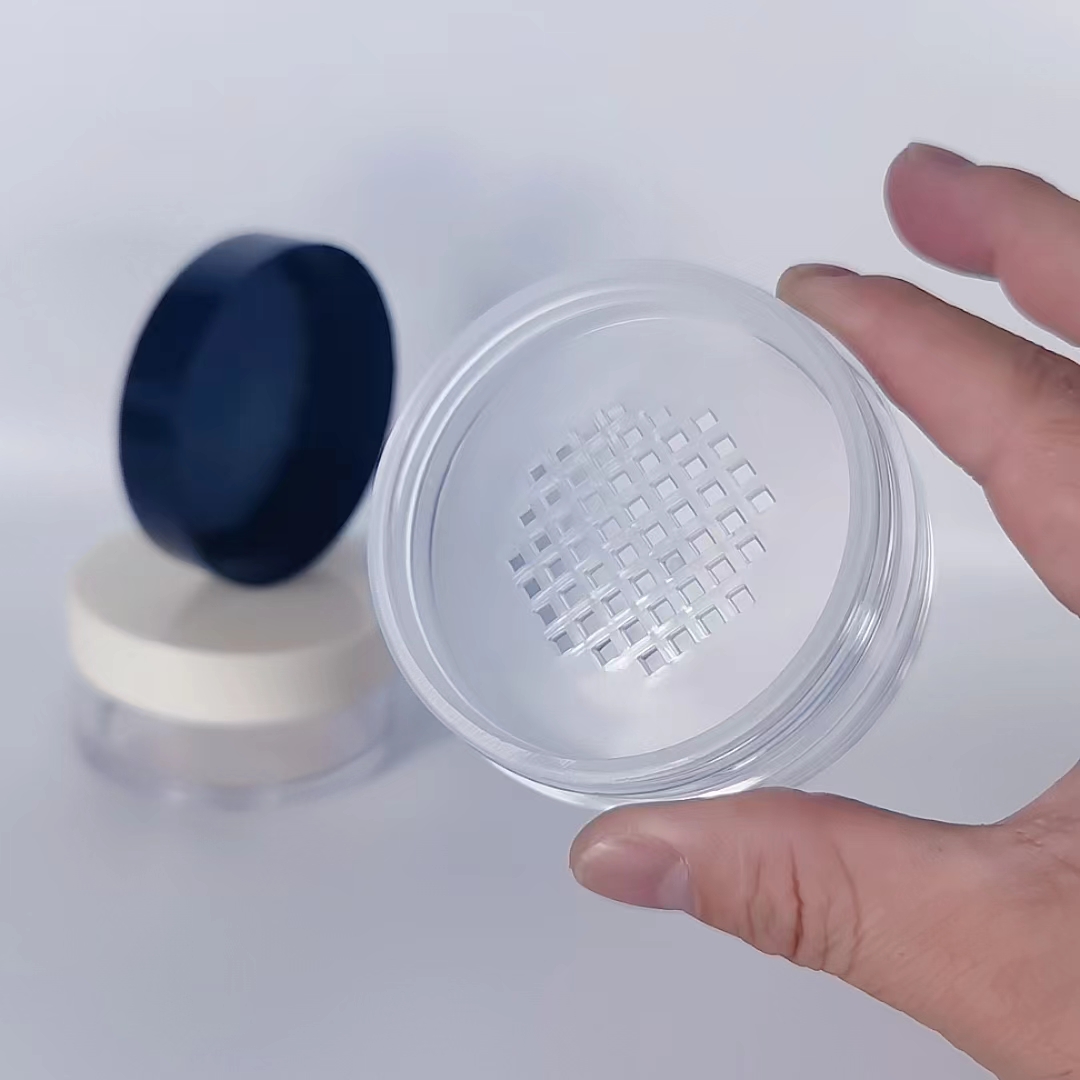 057#- 8.5g-Cosmetic Plastic Powder Jar - 图片 3