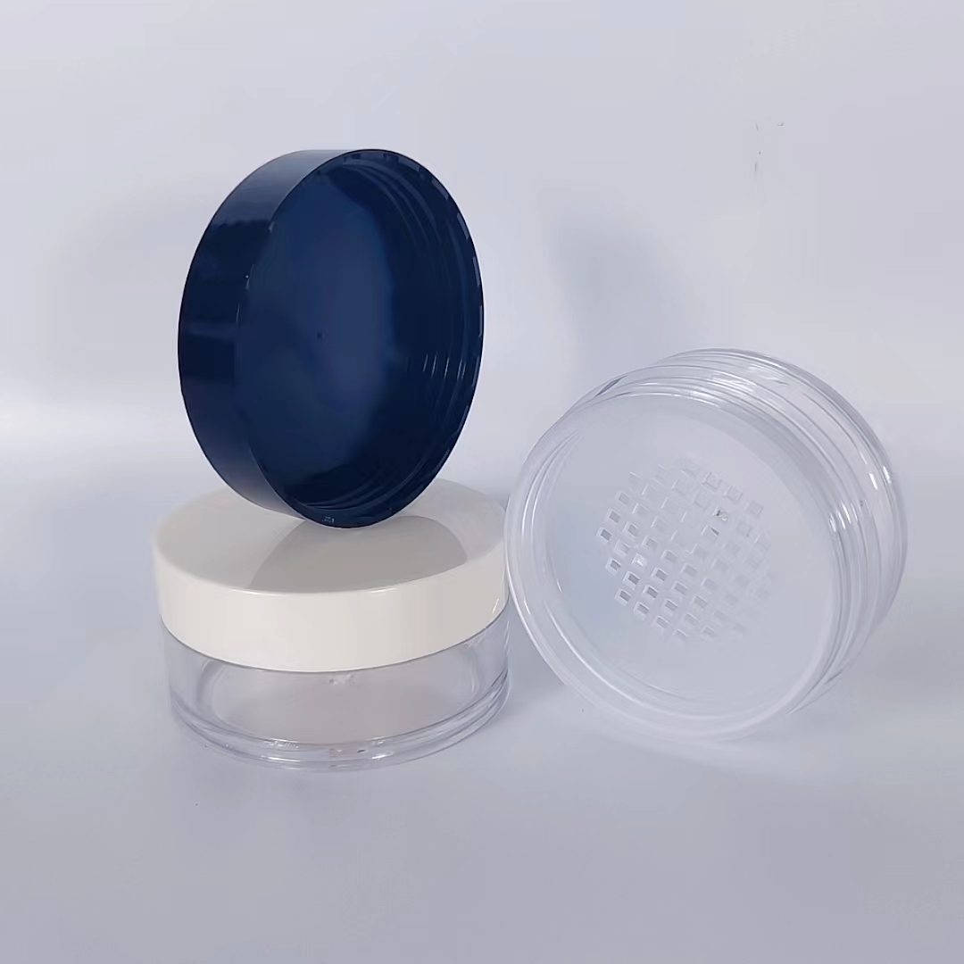 057#- 8.5g-Cosmetic Plastic Powder Jar