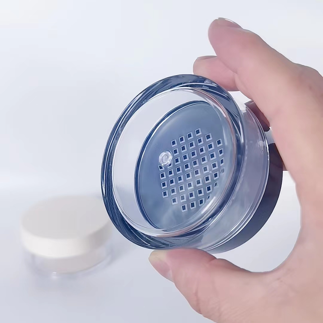 057#- 8.5g-Cosmetic Plastic Powder Jar - 图片 2
