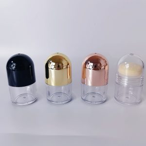 035#- Powder puff -powder disperser jar