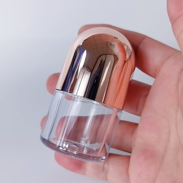 035#- Powder puff -powder disperser jar - 图片 9