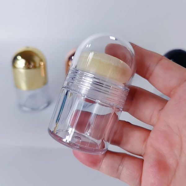 035#- Powder puff -powder disperser jar - 图片 5