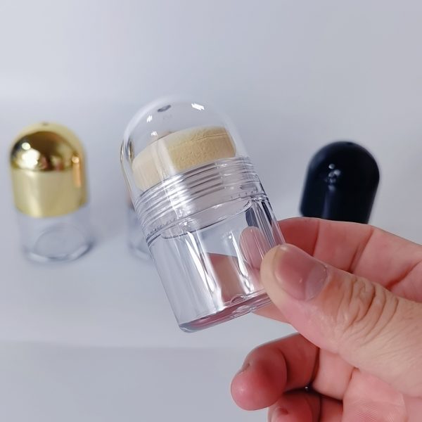 035#- Powder puff -powder disperser jar - 图片 4