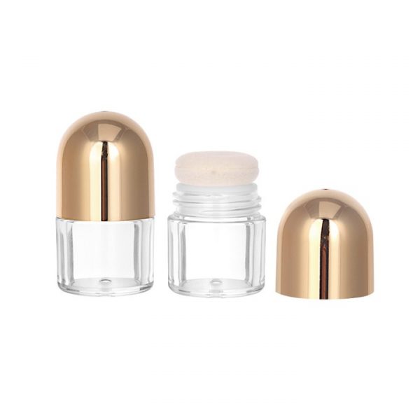 035#- Powder puff -powder disperser jar - 图片 2