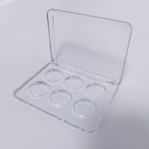 117#- Powder Loose Powder Case -Blush - 6 colors (holes)-eye shadow - highlights