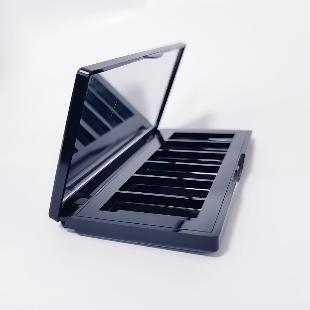 045- 6 colors -Cosmetic plastic blush powder replacement box -Eye shadow - 图片 5