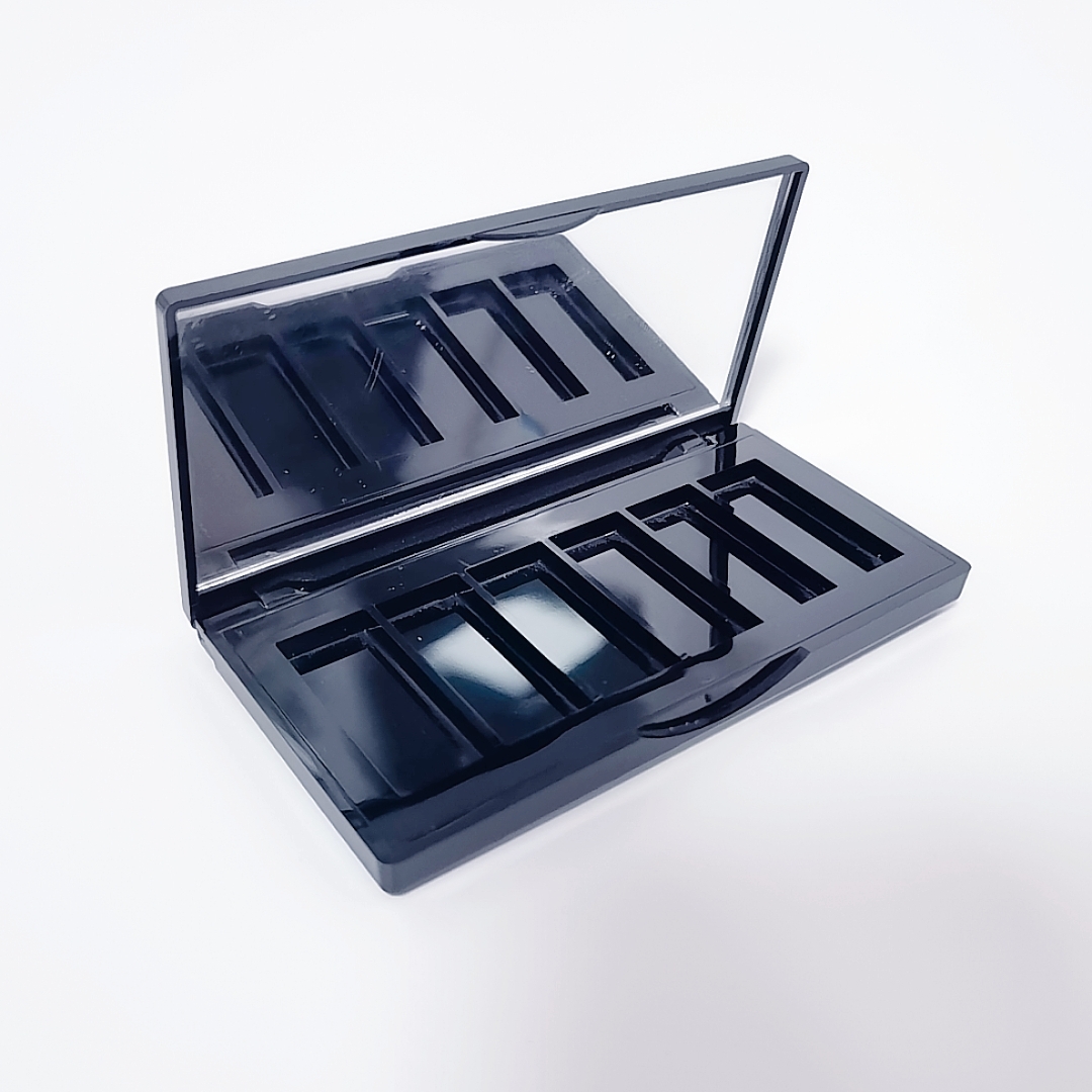 045- 6 colors -Cosmetic plastic blush powder replacement box -Eye shadow - 图片 4