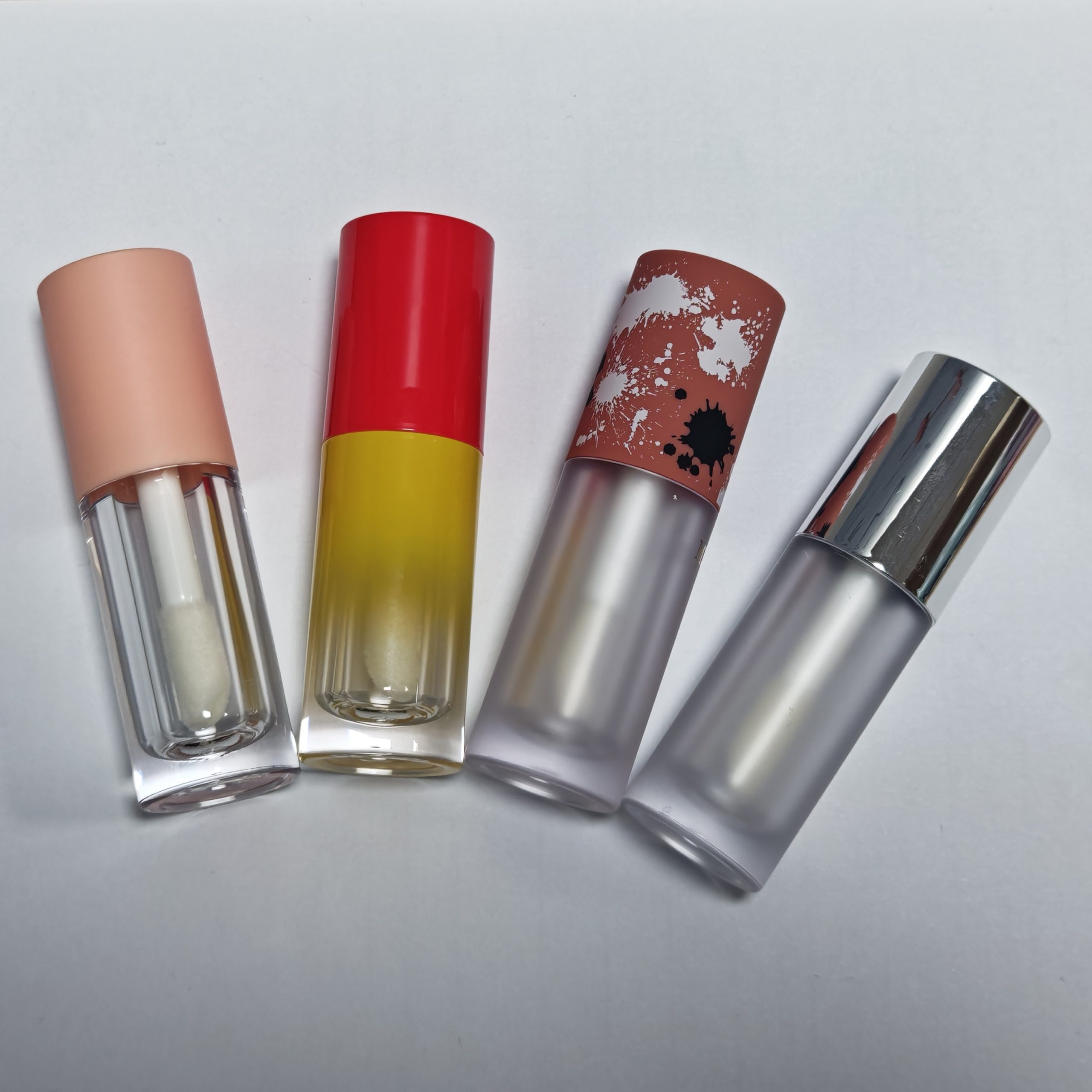 062# 5ml-6ml-Plastic lip gloss tube-A short and plump bottle - 图片 14