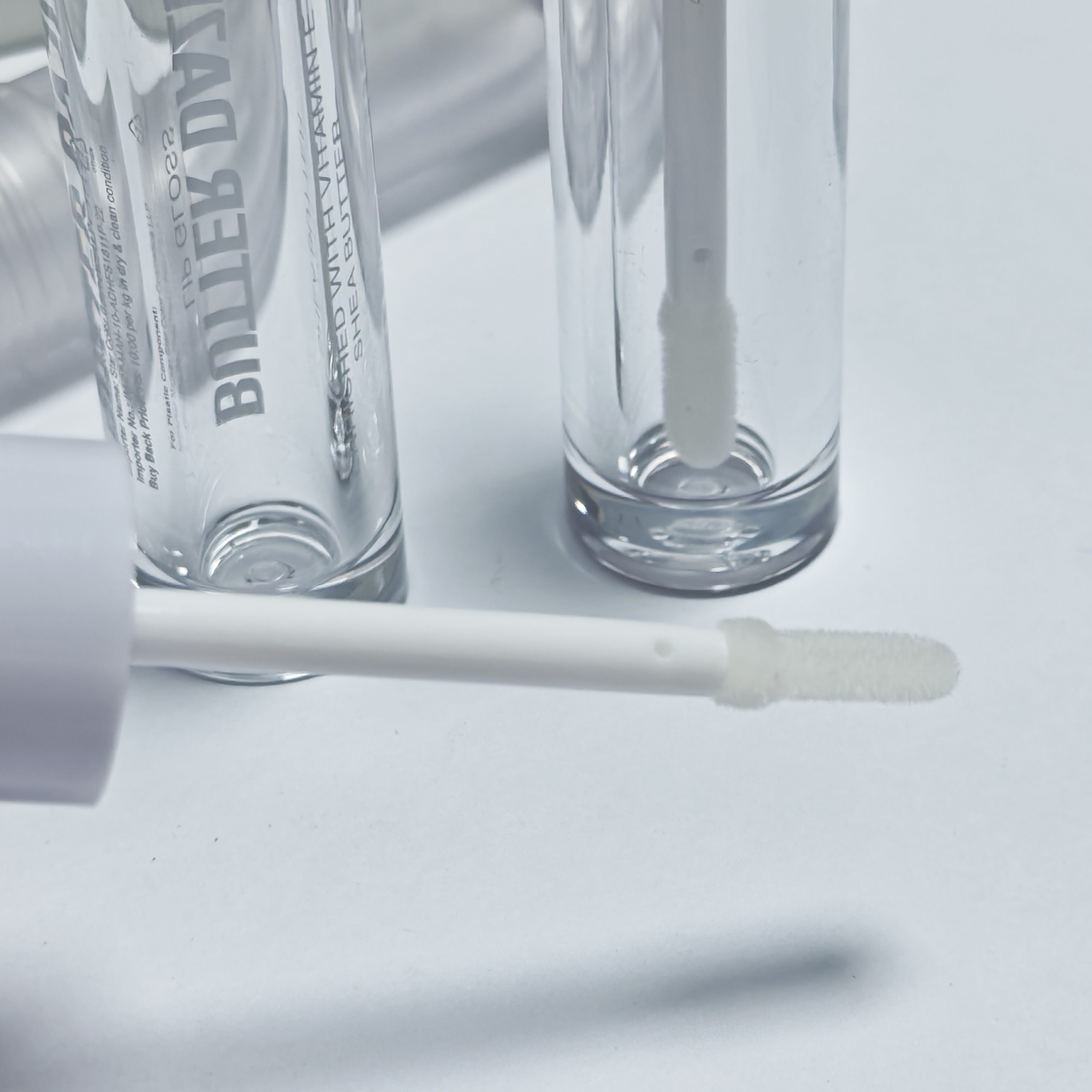 115B# 4ML -5ML-Plastic lip gloss tube -Inner hole - arc bottom - 图片 10