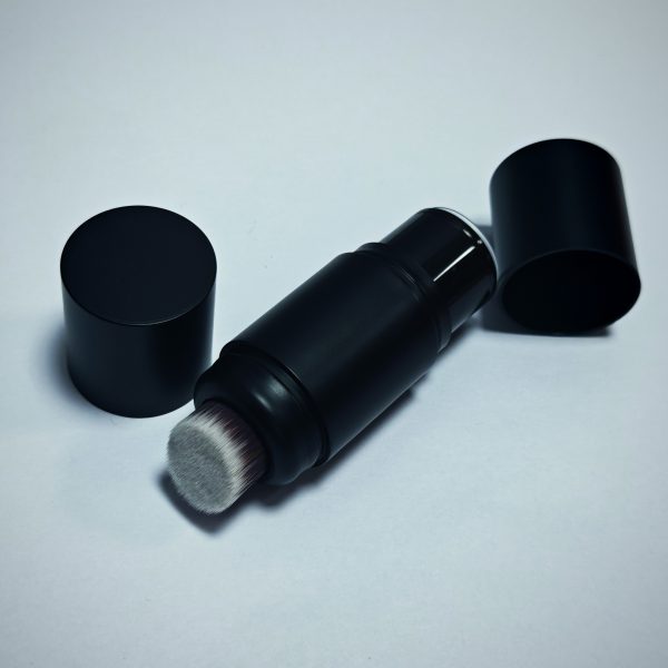 135#- Plastic double-headed Blush stick - Highlighter Contouring stick with powder puff - Brush - 图片 8