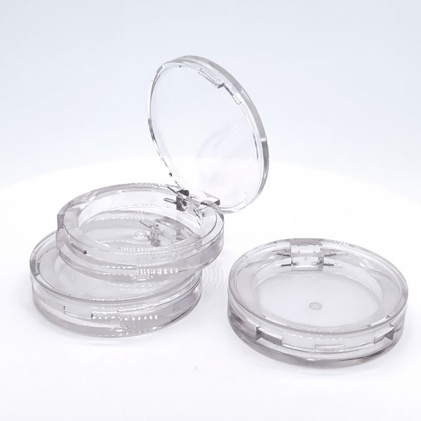 125#-Plastic-Powder Case -Compact powder box - Blush palette-eye shadow - highlights - 图片 14