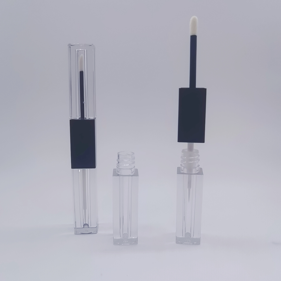 040# 2ML*2 Plastic square double-ended lip glaze tube - lip gloss tube - 图片 6