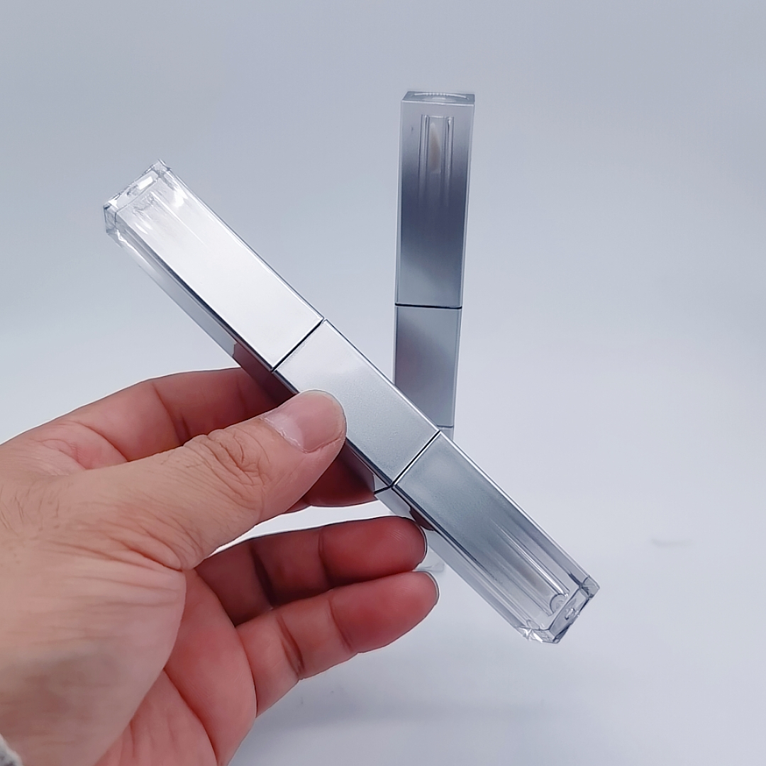 040# 2ML*2 Plastic square double-ended lip glaze tube - lip gloss tube - 图片 3