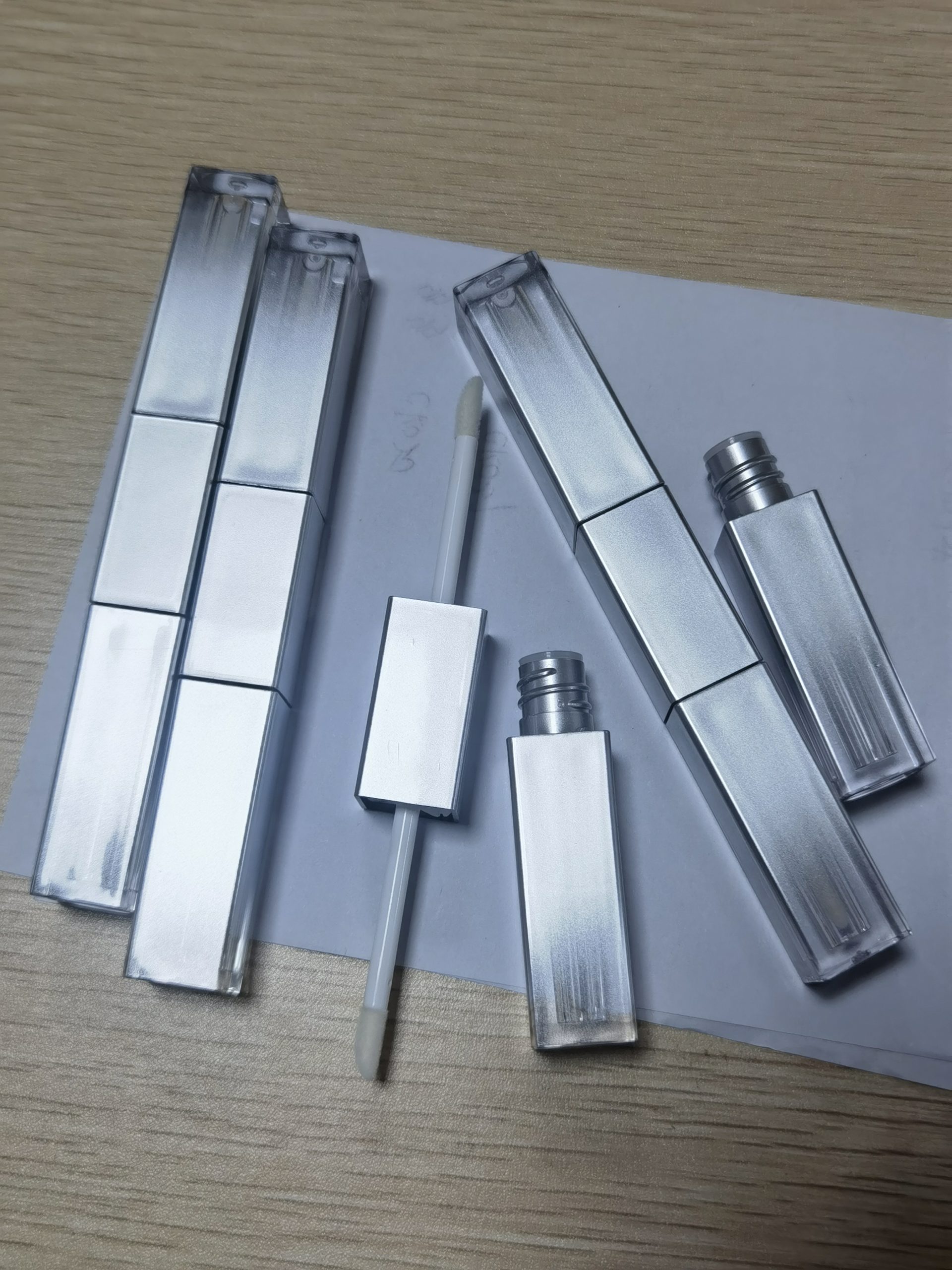 040# 2ML*2 Plastic square double-ended lip glaze tube - lip gloss tube - 图片 11