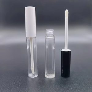 008# 8ml -9ml-Plastic Lip gloss tube - concealer tube with brush