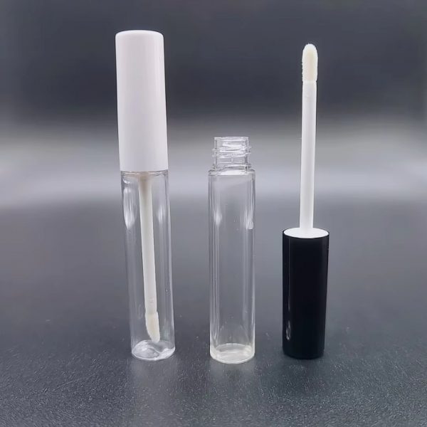 008# 8ml -9ml-Plastic Lip gloss tube - concealer tube with brush