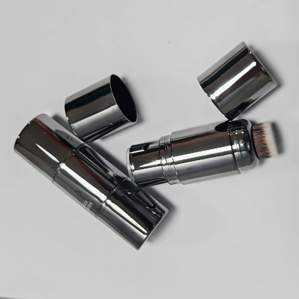 135A#- Plastic double-headed Blush stick - Highlighter Contouring stick with powder puff - Brush - 图片 3