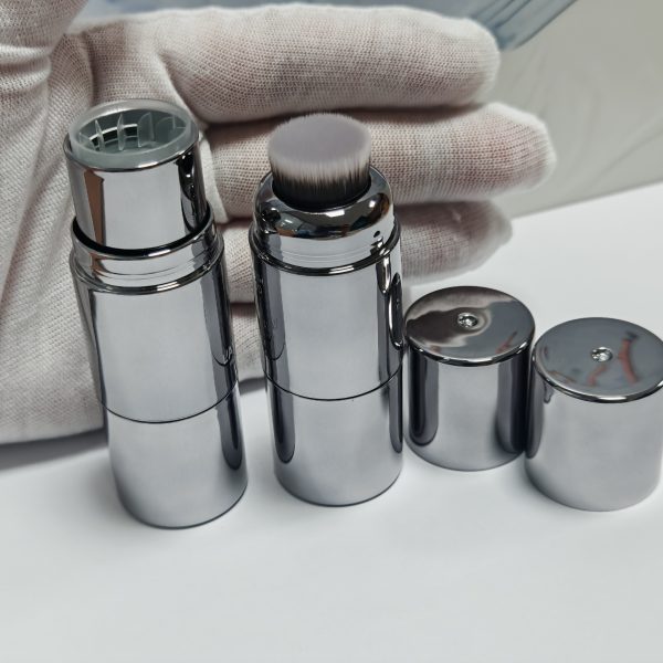 135A#- Plastic double-headed Blush stick - Highlighter Contouring stick with powder puff - Brush - 图片 12