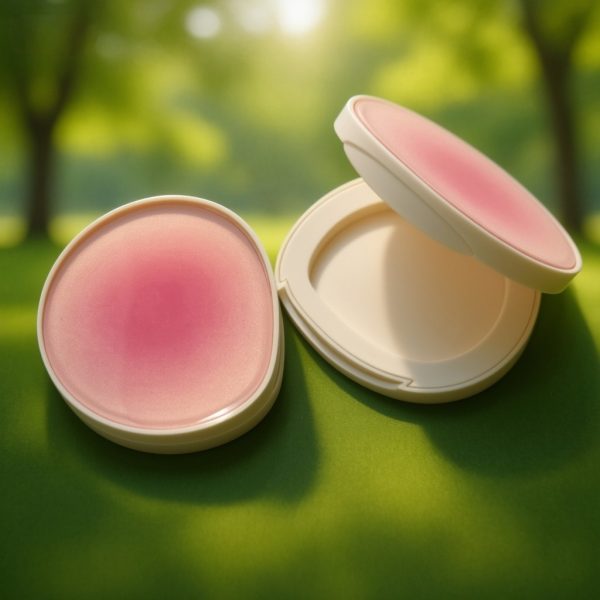 161#-Plastic Customized logo Powder Case -Compact powder box - Blush palette-eye shadow - highlights