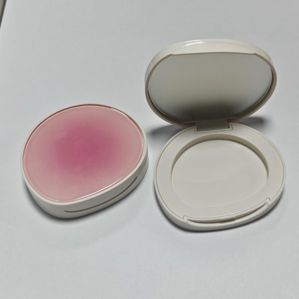 161#-Plastic Customized logo Powder Case -Compact powder box - Blush palette-eye shadow - highlights - 图片 4