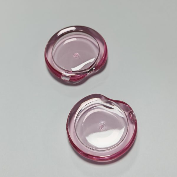 162#-Plastic Transparent box-Customized logo Powder Case -Compact powder box - Blush palette-eye shadow - highlights - 图片 11