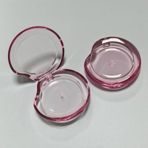162#-Plastic Transparent box-Customized logo Powder Case -Compact powder box - Blush palette-eye shadow - highlights
