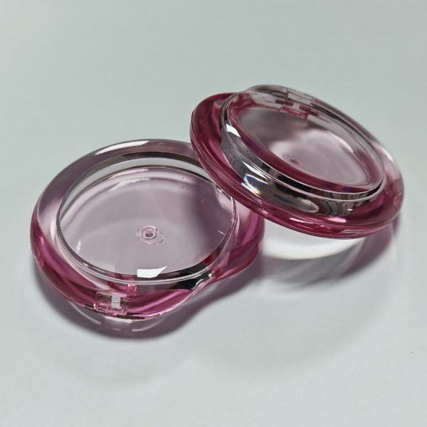 162#-Plastic Transparent box-Customized logo Powder Case -Compact powder box - Blush palette-eye shadow - highlights - 图片 10