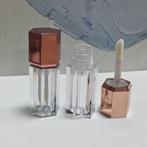 184#  Plastic-Hexagonal lip gloss tube-Concealer tube-6ML-7ML - 图片 3