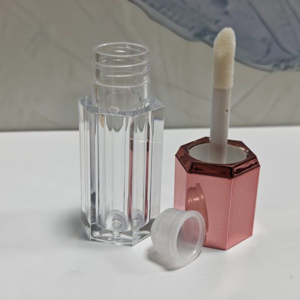 184#  Plastic-Hexagonal lip gloss tube-Concealer tube-6ML-7ML - 图片 4