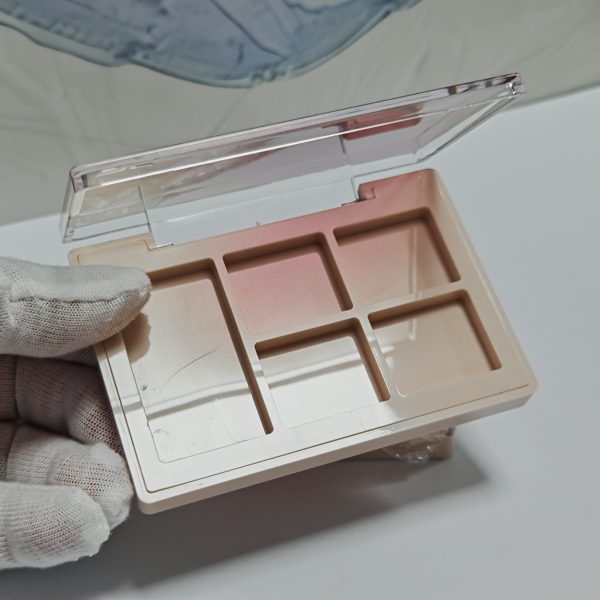 188#-Five colors-Plastic-Powder Case -Compact powder box - Blush palette-eye shadow - highlights - 图片 15