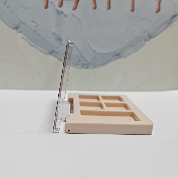 188#-Five colors-Plastic-Powder Case -Compact powder box - Blush palette-eye shadow - highlights - 图片 11