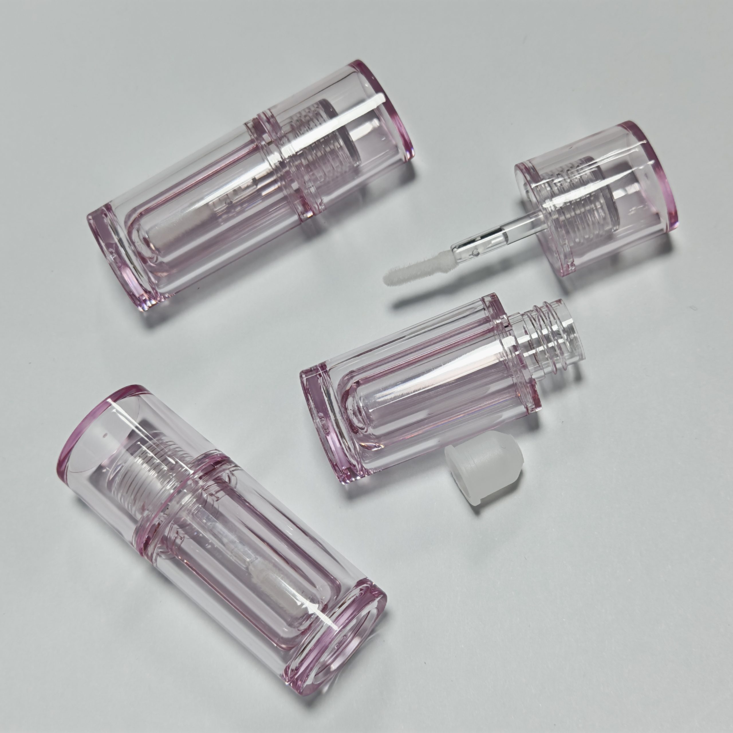 195B# 2ML Plastic lip gloss tube-Flat Cap - 图片 5