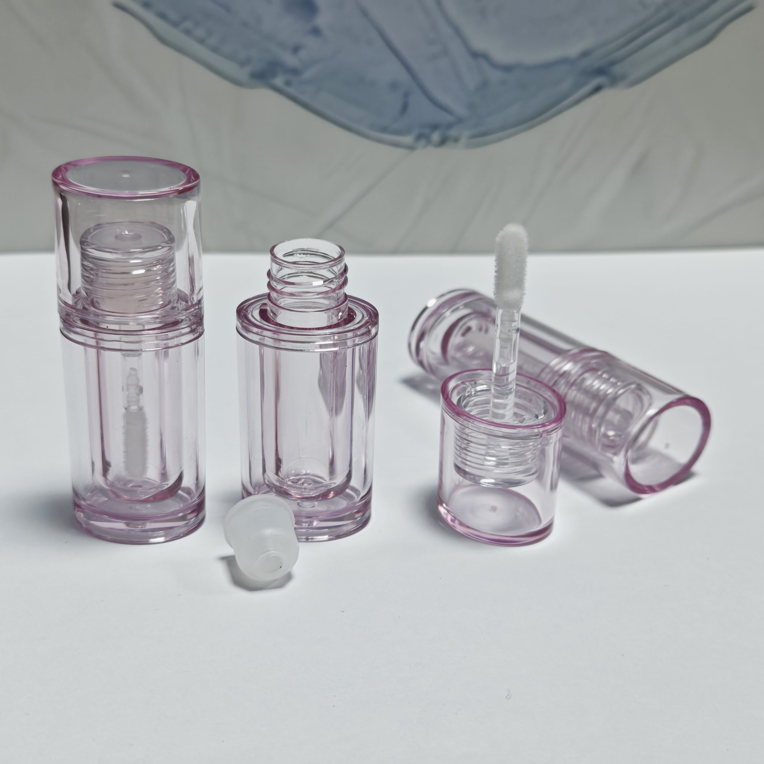 195B# 2ML Plastic lip gloss tube-Flat Cap - 图片 4