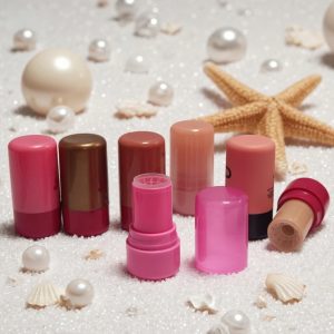 196#- Plastic Lip balm tube - Vermicelli stick - Blush Stick - Highlight Stick