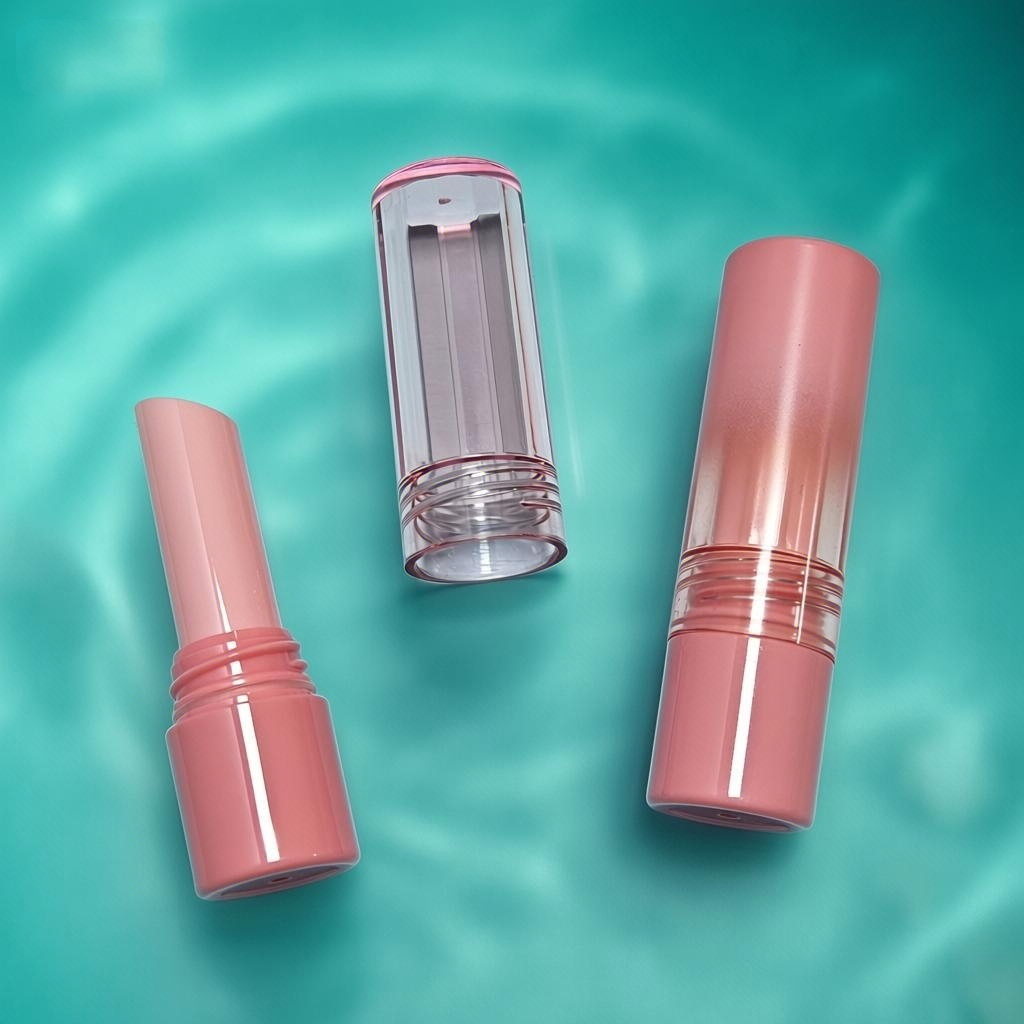 197#- Plastic Lipstick-Lip balm tube