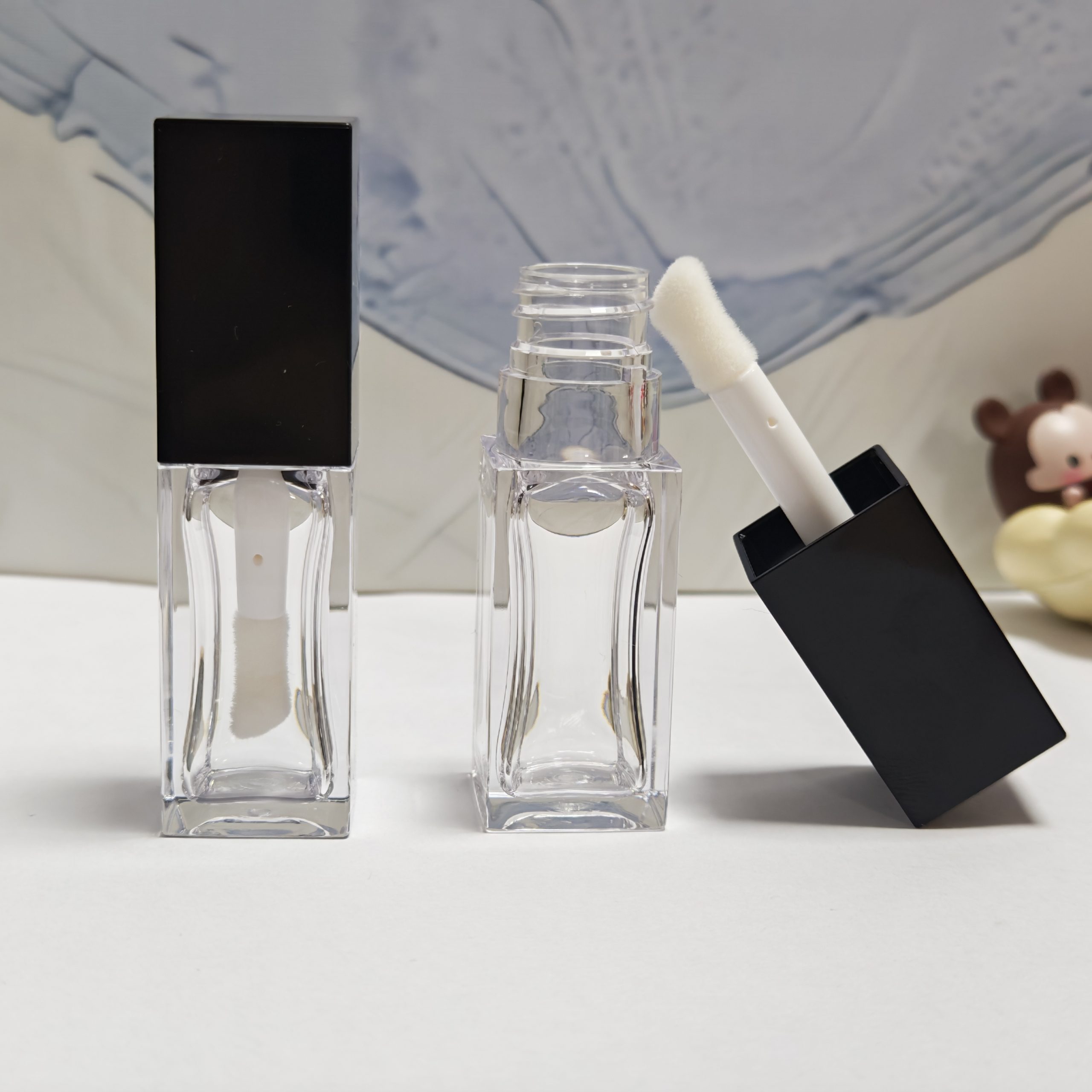 BQ307B# 8-9ML Plastic Concealer tube-lip gloss tube-PETG -Thick-walled Injection Stretch Blow Molding (ISBM)