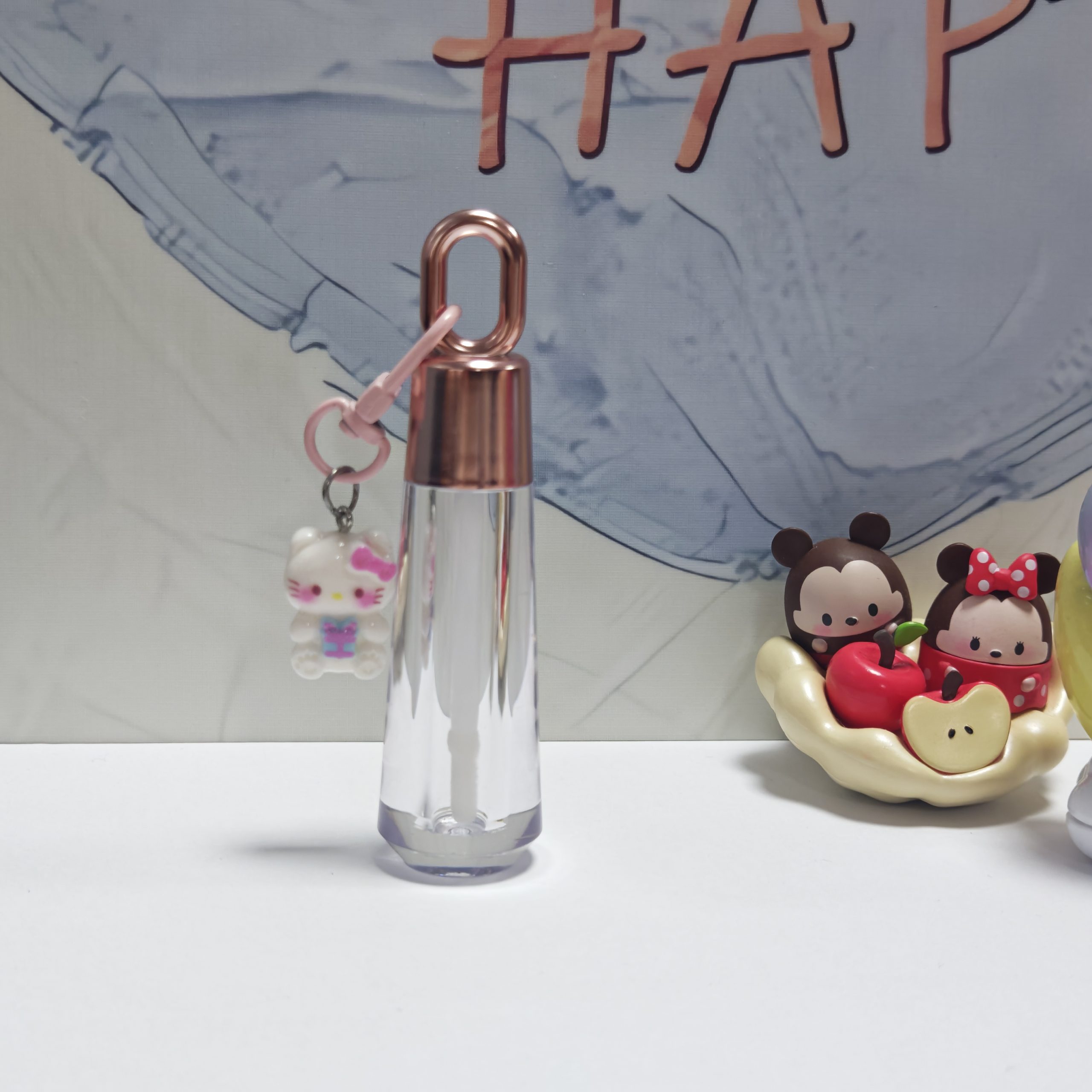 202# 2.5-3ML Plastic lip gloss tube-Decorative pendant - 图片 4