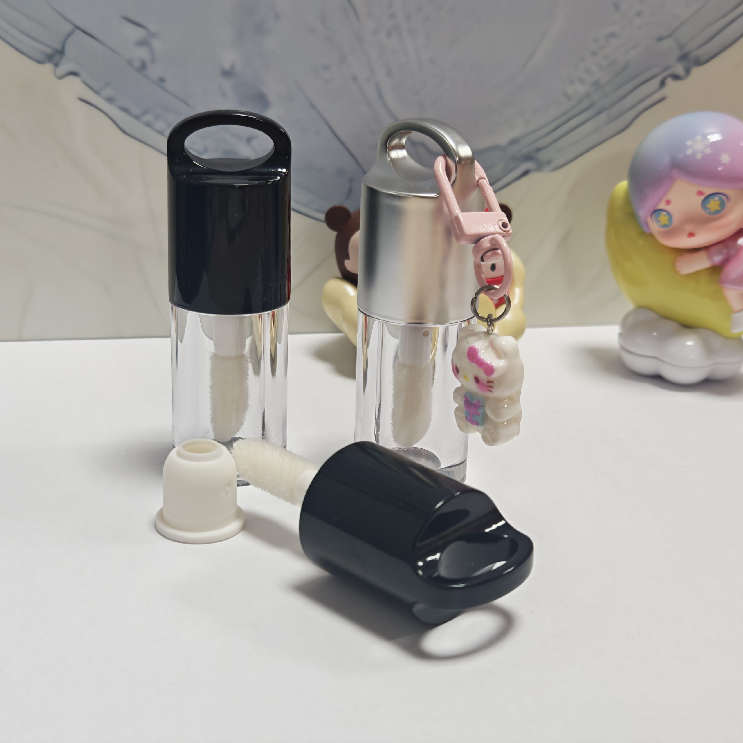 206# 4ML Plastic Concealer tube-lip gloss tube-Decorative pendant - 图片 7