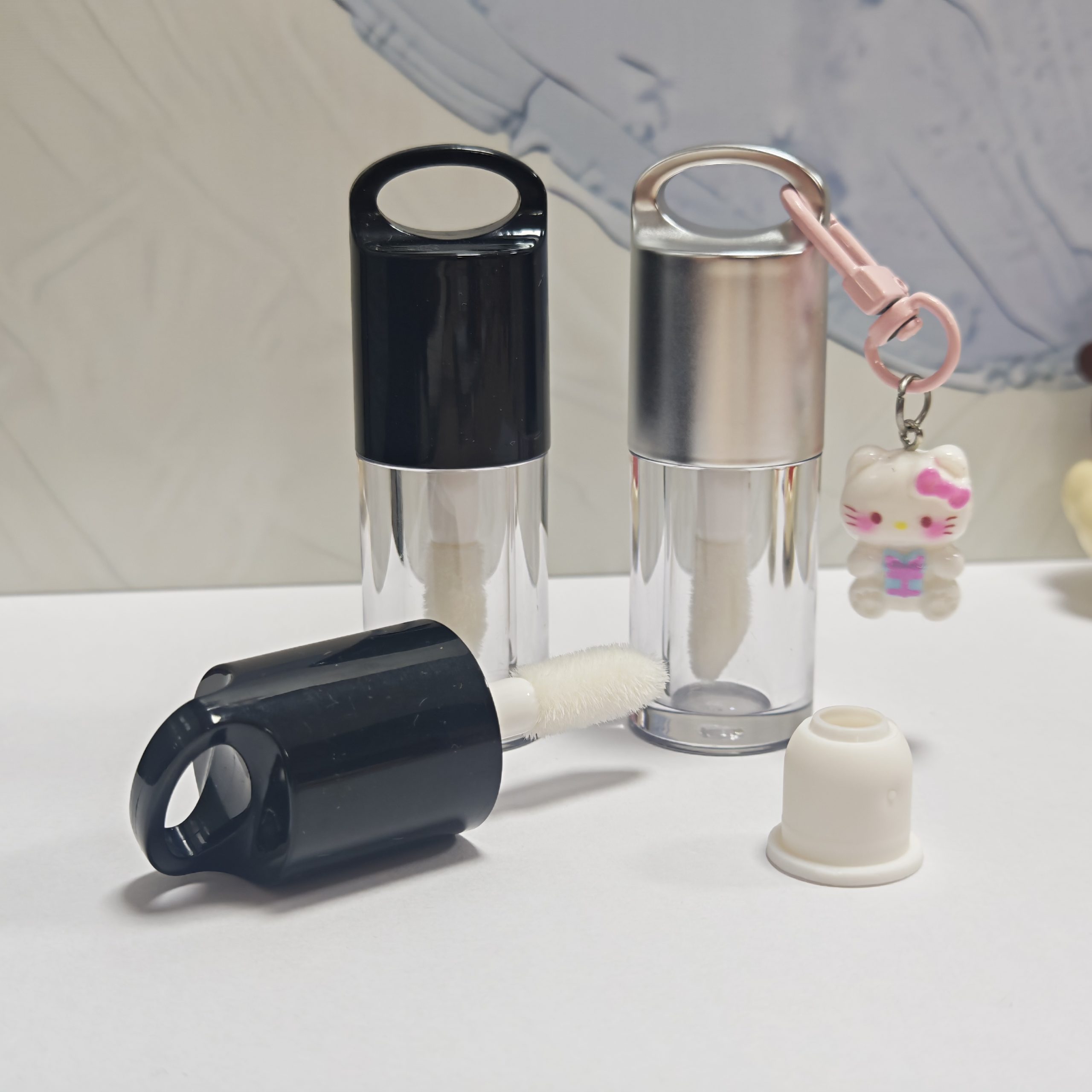 206# 4ML Plastic Concealer tube-lip gloss tube-Decorative pendant - 图片 6