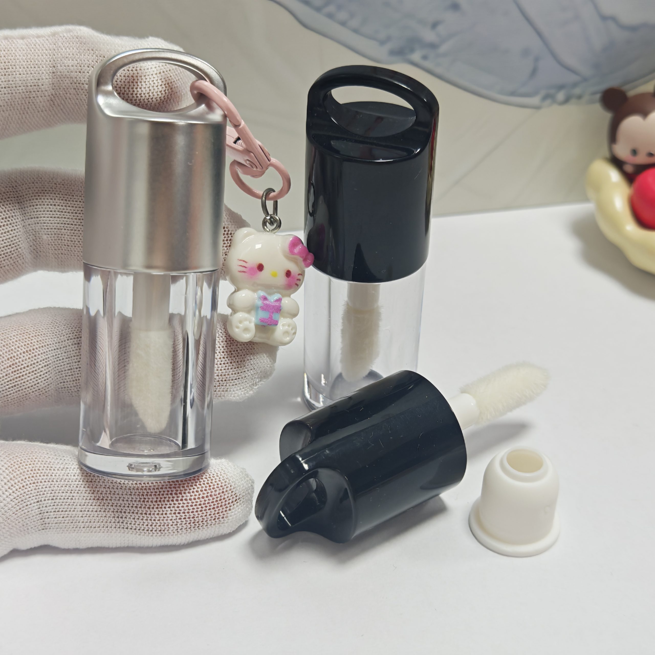 206# 4ML Plastic Concealer tube-lip gloss tube-Decorative pendant - 图片 5