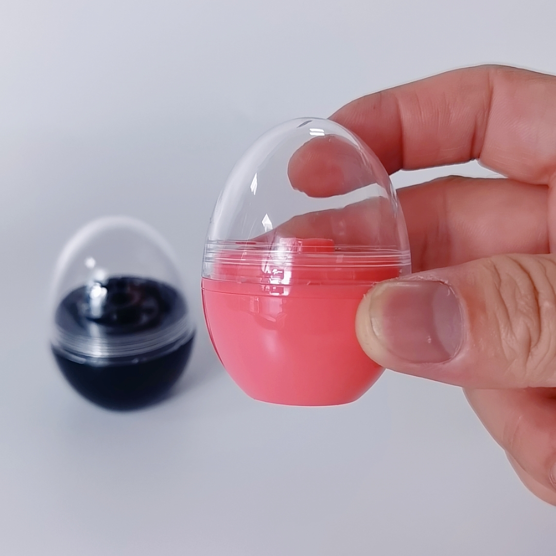 1515#- Plastic Lipstick tube-Egg Lip balm tube - 图片 8