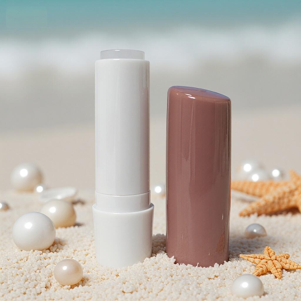 077#- Low-priced lip balm - children's lip balm tube-Plastic Lipstick tube