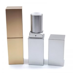 1614# - Square plastic lipstick - 3.5g lip balm tube