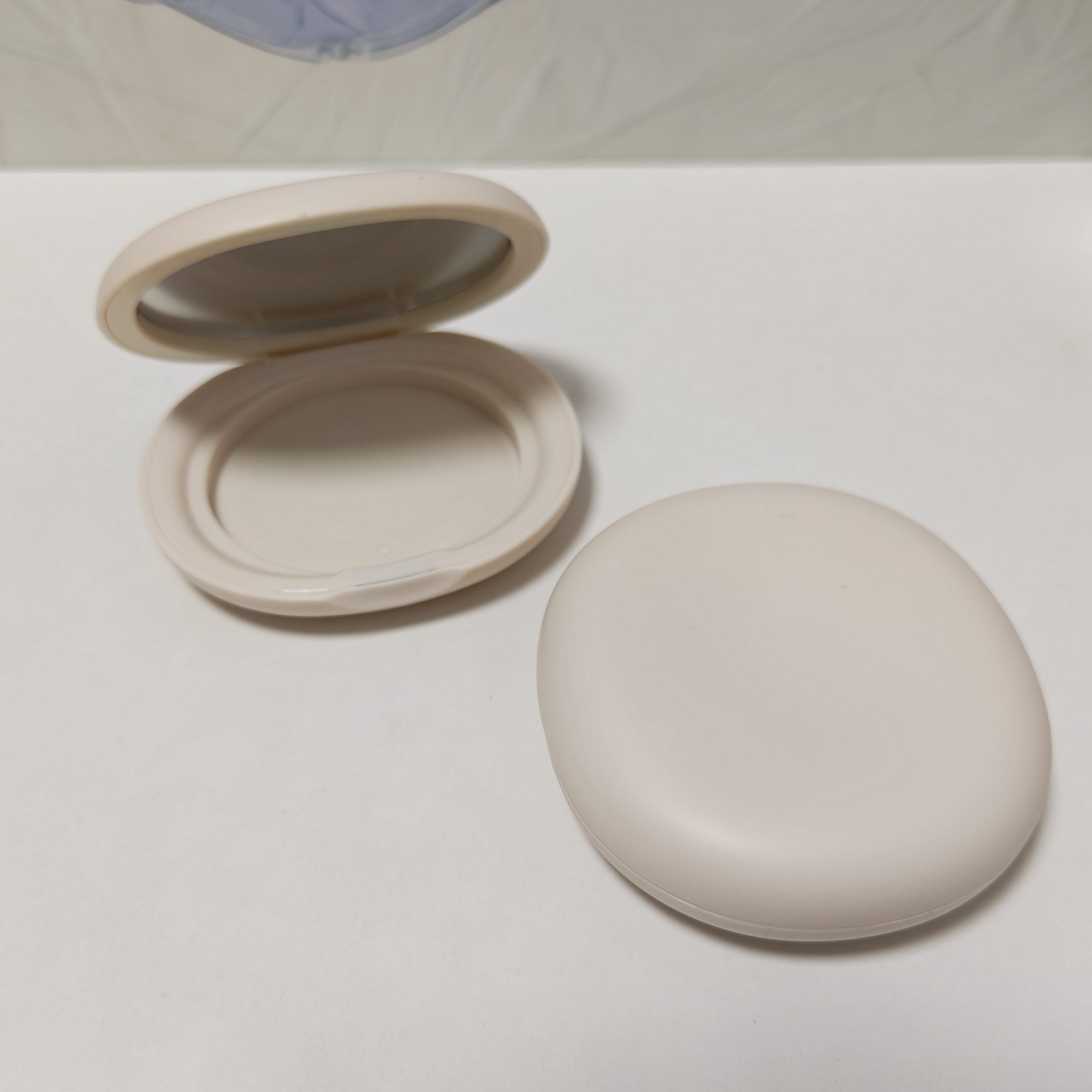 7030#-Plastic Transparent box-Customized logo Powder Case -Compact powder box - Blush palette-eye shadow - highlights - 图片 4