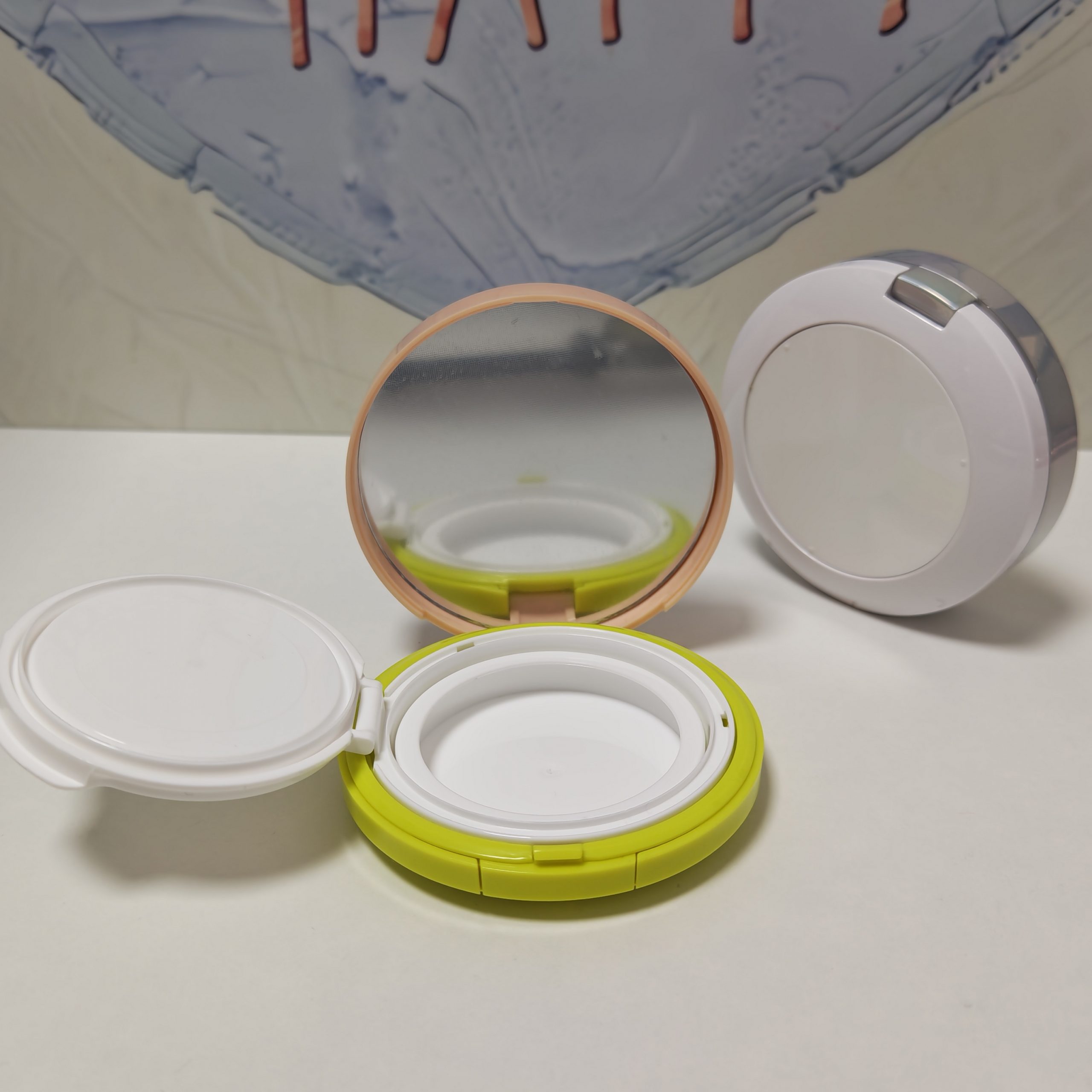 7031#- 15g Air Cushion Box with Mirror Cosmetics Packaging Material for Concealer Foundation Makeup - 图片 6