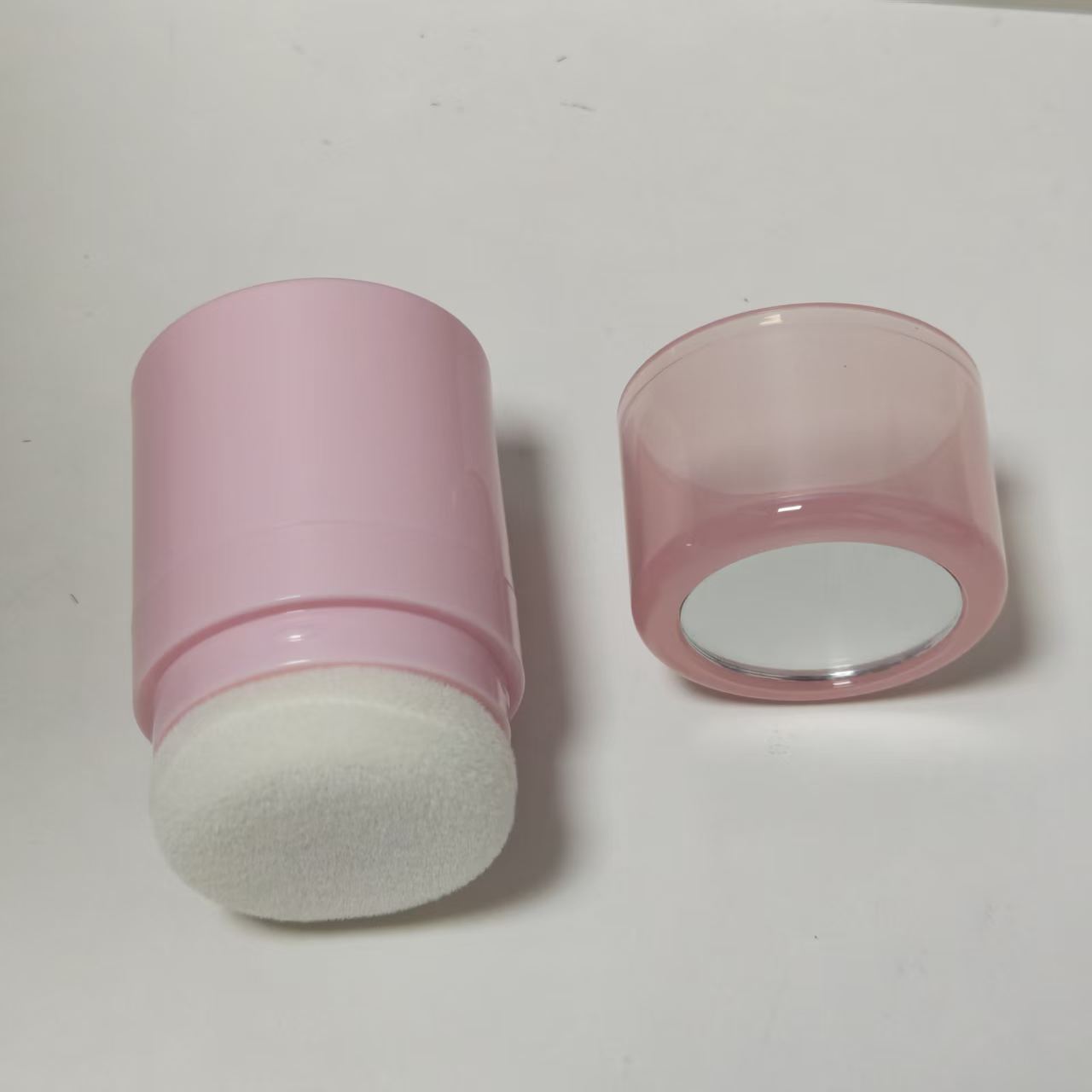 226# - 6-gram powder jar - Hair care and hair nourishment powder for making hair strands fluffy - Loose powder base container with a soft and fluffy powder puff and a mirror plate - 图片 5